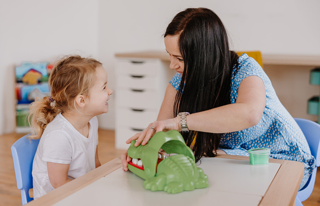 Private speech and language therapy for children in Hampshire